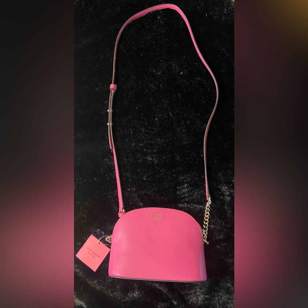 Kate Spade Spencer Dome Cross Body Purse - Pink - Picture 2 of 5